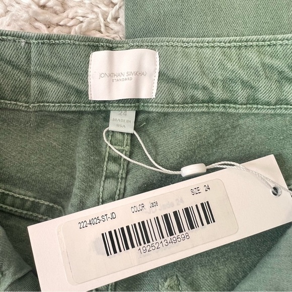 Jonathan Simkhai River High Rise Straight Jeans - Picture 12 of 16